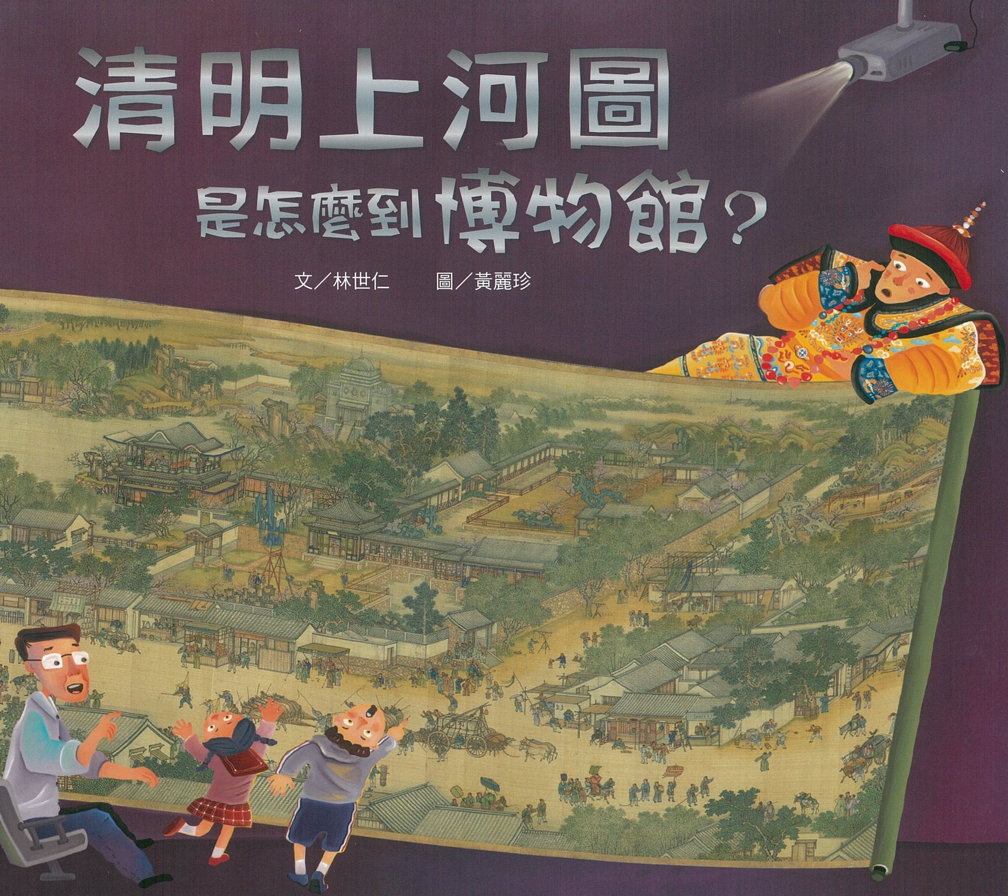 清明上河圖是怎麼到博物館？ 圖片